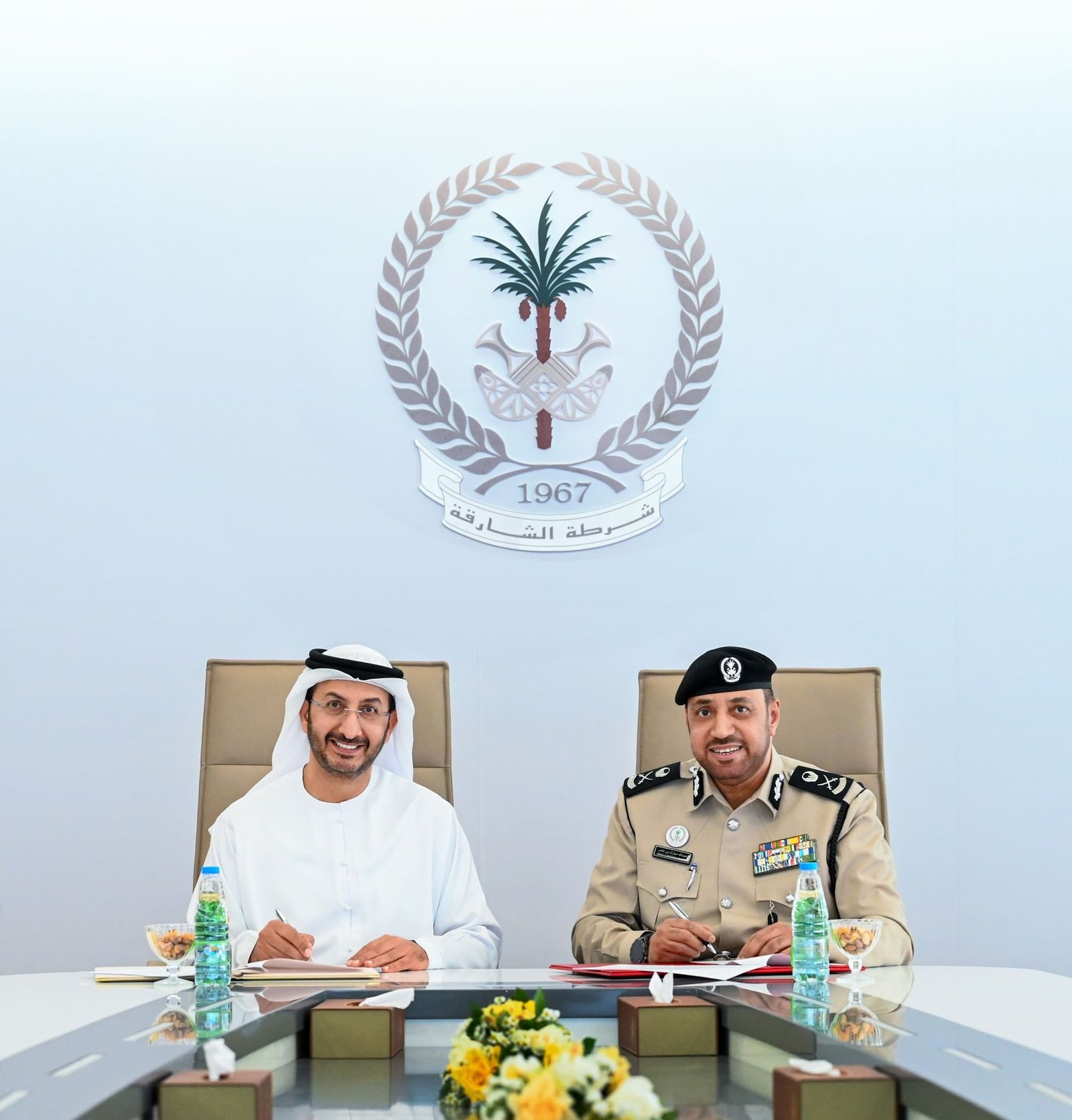 شرطة الشارقة ووزارة الاقتصاد تعززان تعاونهما في حماية الملكية الفكرية ودعم الابتكار