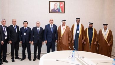 "الوطني الاتحادي" يبحث التعاون البرلماني مع مجلسي الشورى الإيراني والنواب الطاجيكستاني