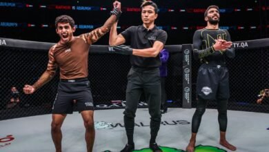 " الكثيري" يفوز بنزاله الأول في بطولة "ون 171" العالمية للفنون القتالية بالدوحة