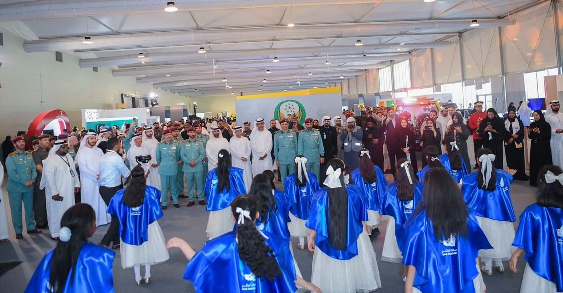 شرطة رأس الخيمة تشارك في معرض الابتكار 1 شرطة رأس الخيمة تشارك في معرض الابتكار