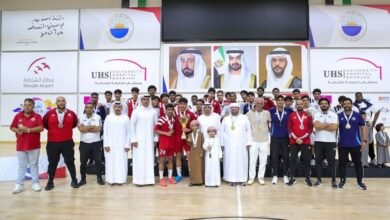 فريق أشبال الشارقة لكرة اليد يتوج بطلاً لمسابقة الدوري