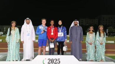 لاعبو الإمارات يحققون نتائج مميزة في ملتقى الشارقة لألعاب قوى المعاقين