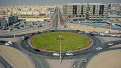 "طرق الشارقة" تنجز مشروعاً مستداماً لتوسعة طرق مويلح