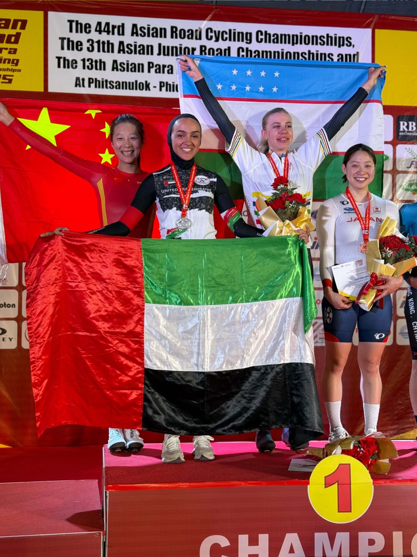 صفية الصايغ تحرز فضية آسيوية لـ "الدراجات" في تايلاند