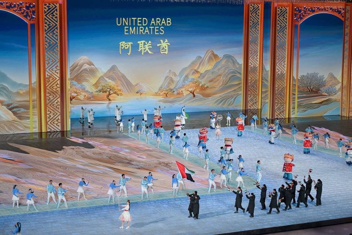 افتتاح دورة الألعاب الآسيوية الشتوية في هاربين بمشاركة الإمارات