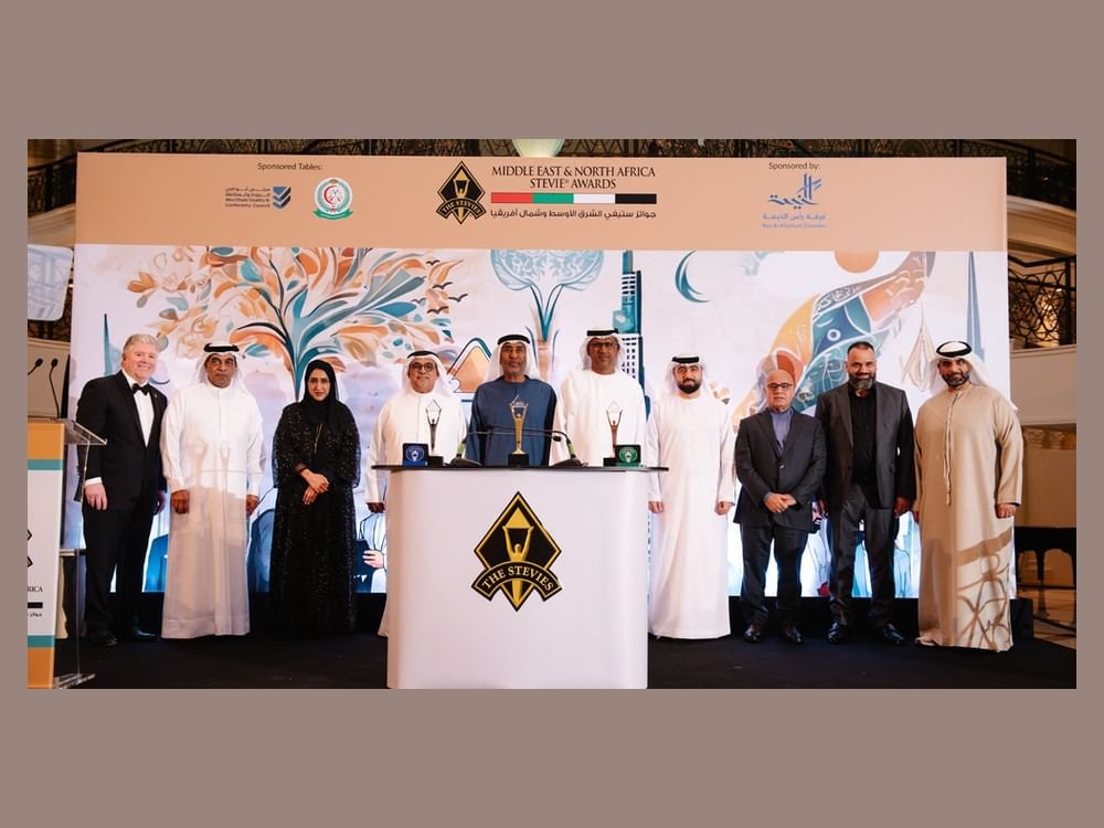 الإمارات تحصد 157 من جوائز "ستيفي الشرق الأوسط وشمال أفريقيا " 1 الإمارات تحصد 157 من جوائز "ستيفي الشرق الأوسط وشمال أفريقيا "