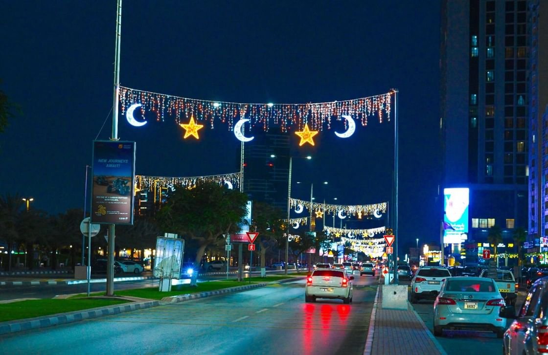 رأس الخيمة تتزين لاستقبال شهر رمضان المبارك