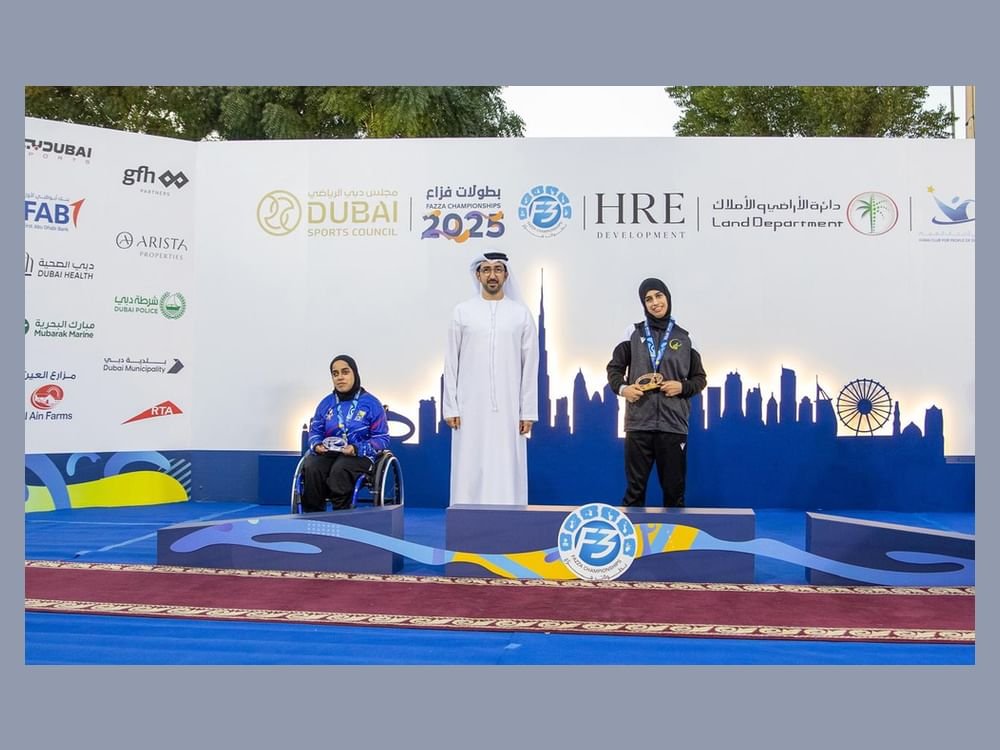 منتخب الإمارات يرفع رصيده إلى 18 ميدالية في "دولية فزاع" للقوى لأصحاب الهمم