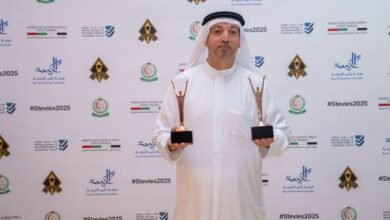 "مناطق الشارقة الحرة" تفوز بجائزتين ضمن جوائز "ستيفي 2025"