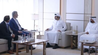 مكتوم بن محمد يلتقي الرئيس التنفيذي لـشركة "بالانتير تكنولوجيز"