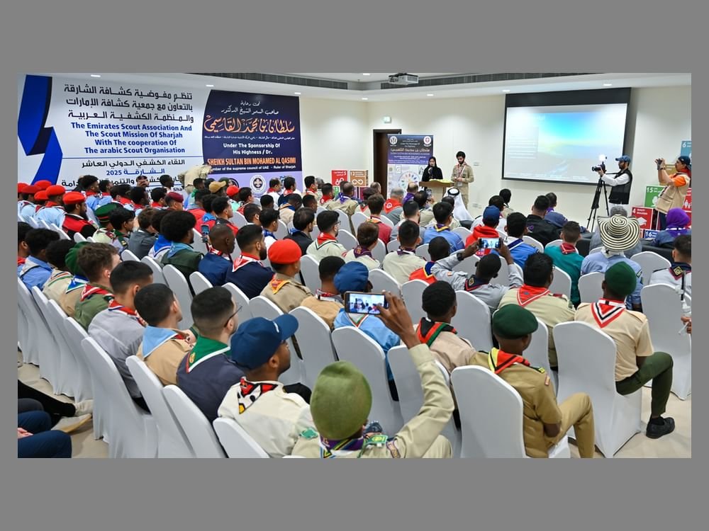 انطلاق اللقاء الكشفي الدولي العاشر في الشارقة لتعزيز التنمية المستدامة