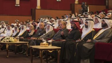 سلطان القاسمي يشهد افتتاح الدورة 34 من أيام الشارقة المسرحية
