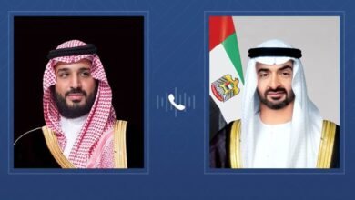 رئيس الدولة وولي عهد السعودية يبحثان هاتفياً العلاقات الأخوية والتطورات في المنطقة