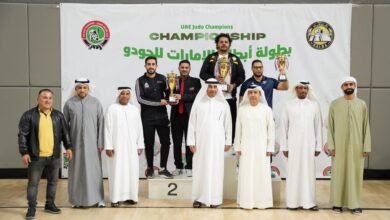 "كلباء" يتوج بلقب أبطال الإمارات للجودو