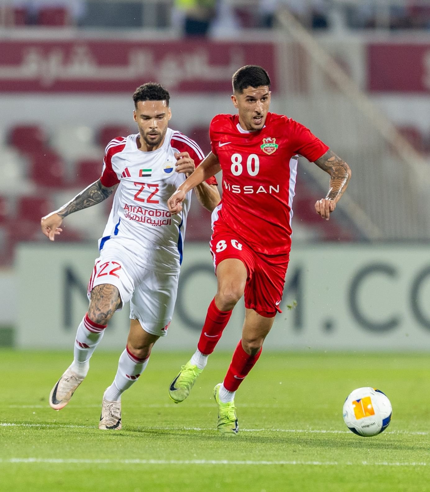 الشارقة مع شباب الأهلي غدًا في ذهاب نصف نهائي كأس مصرف أبوظبي الإسلامي