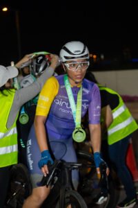 في الحدث الرياضي الأكبر من نوعه.. ابتسام زايد تتوج بلقب سيدات الدراجات الهوائية في دورة ند الشبا الرياضية