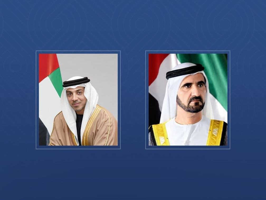 محمد بن راشد ومنصور بن زايد يهنئان المستشار الاتحادي للنمسا 1 محمد بن راشد ومنصور بن زايد يهنئان المستشار الاتحادي للنمسا