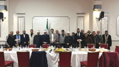 مبعوثو "حكماء المسلمين" يشاركون في إفطار جماعي بالمركز الإسلامي الثقافي بإيطاليا