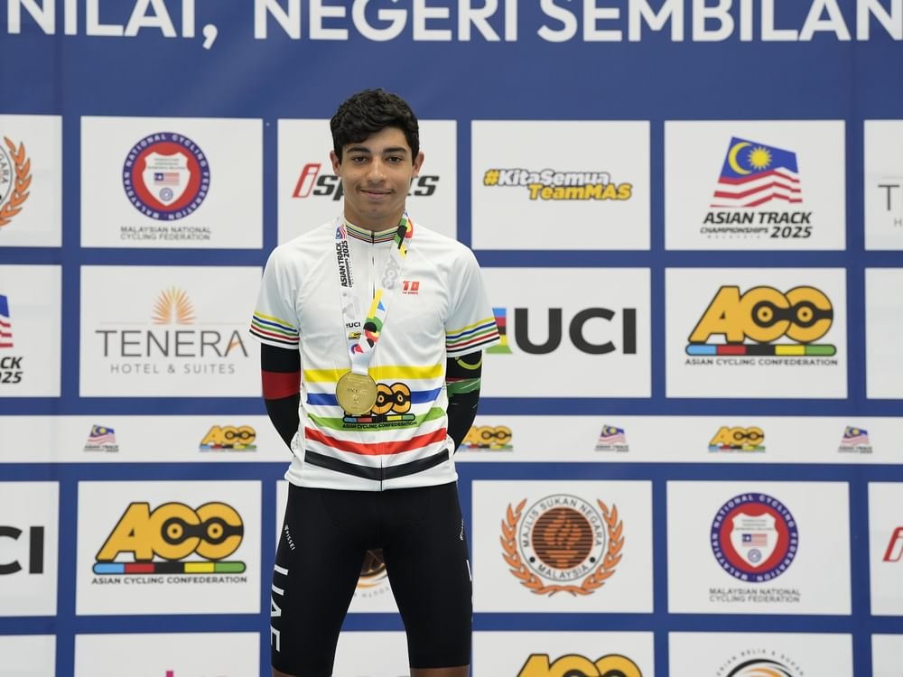 صعود الدراج يوسف أميري إلى المركز السابع عالميا في سباقات المضمار للشباب 1 صعود الدراج يوسف أميري إلى المركز السابع عالميا في سباقات المضمار للشباب