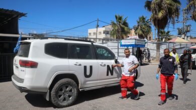 مقتل موظفين وإصابة خمسة من العاملين الأجانب في المؤسسات الأممية بقطاع غزة