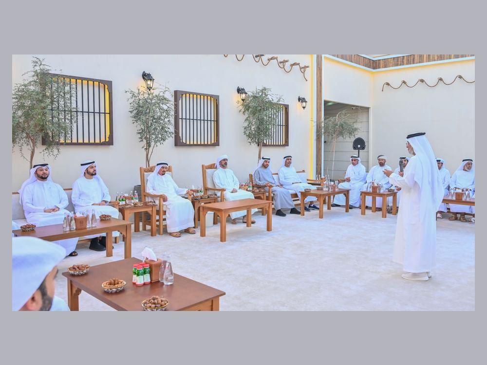 حاكم عجمان وولي عهده يحضران إطلاق "مقرأة حميد للقراءات العشر"