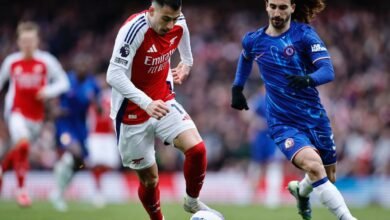 أرسنال يفوز على تشيلسي في الدوري الإنجليزي