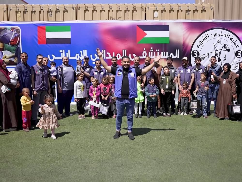 جرحى غزة يشكرون الإمارات ويهنئون قيادتها بعيد الفطر 1 جرحى غزة يشكرون الإمارات ويهنئون قيادتها بعيد الفطر