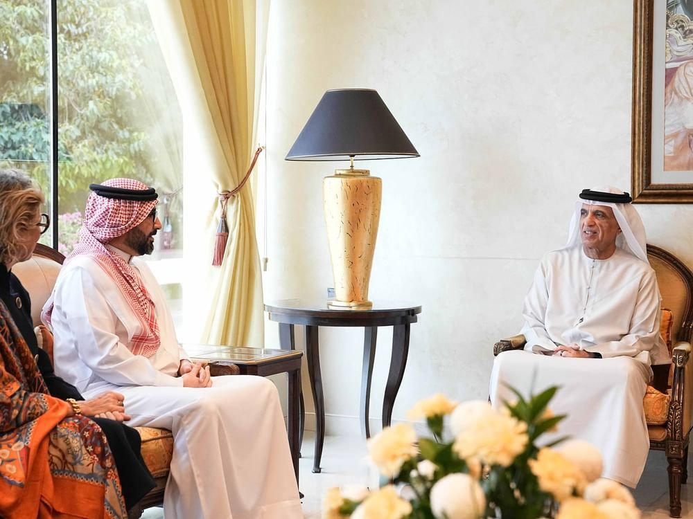 سعود بن صقر يستقبل رئيس مجلس إدارة فنادق "كمبينسكي" 1 سعود بن صقر يستقبل رئيس مجلس إدارة فنادق "كمبينسكي"