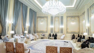 حاكم الشارقة يتبادل التهاني بحلول شهر رمضان المبارك مع رئيس وأعضاء المجلس الوطني الاتحادي