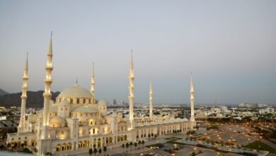 أكثر من 62 ألف زائر لجامع الشيخ زايد الكبير بالفجيرة خلال النصف الأول من رمضان