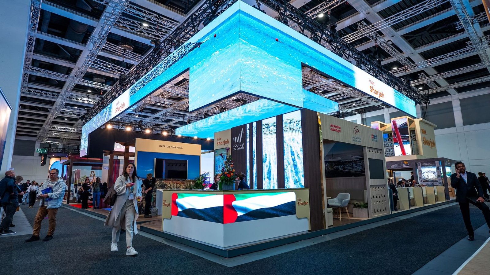 الشارقة تستعرض وجهاتها السياحية في معرض بورصة برلين الدولي للسياحة والسفر 1 الشارقة تستعرض وجهاتها السياحية في معرض بورصة برلين الدولي للسياحة والسفر