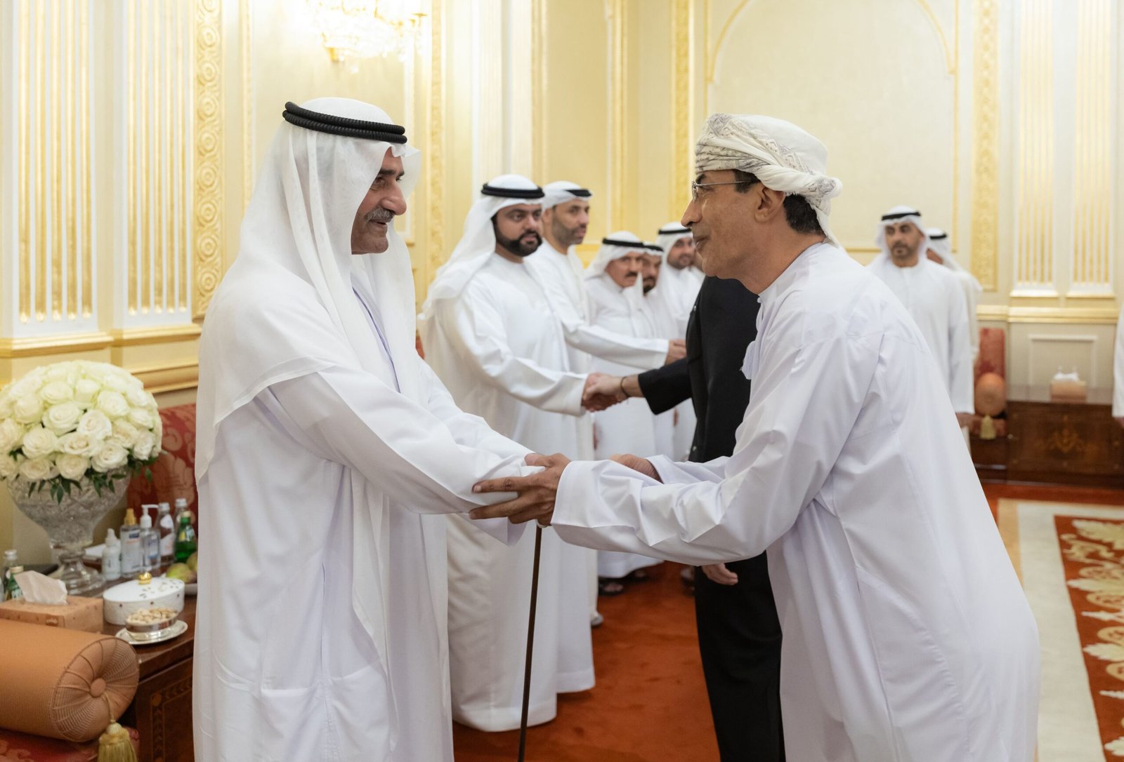 حمد الشرقي يواصل استقبال المهنئين بشهر رمضان بحضور ولي عهد الفجيرة 1 حمد الشرقي يواصل استقبال المهنئين بشهر رمضان بحضور ولي عهد الفجيرة