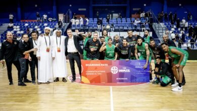 شباب الأهلي يتأهل إلى نهائي سوبر غرب آسيا لكرة السلة