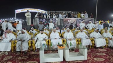 علي بن طالب القاسمي يشهد ختام بطولة ملتقى الوفاء خورخوير برأس الخيمة