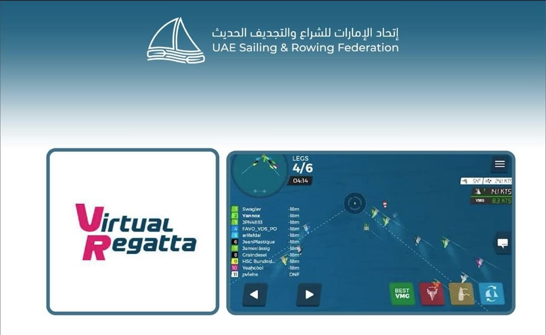 "الشراع والتجديف الحديث" يطلق بطولة الإمارات للإبحار الافتراضي