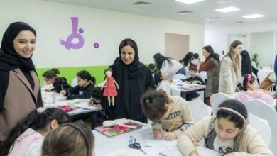 "مؤسسة كلمات" تهدي الأطفال الفلسطينيين بـ "مدينة الإمارات الإنسانية" 400 كتاب