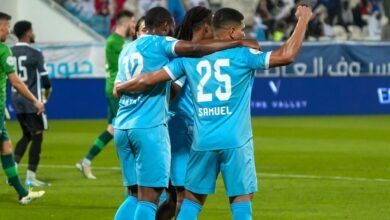 فوز بني ياس والبطائح في دوري أدنوك للمحترفين