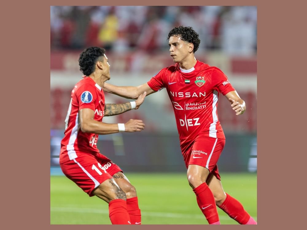 شباب الأهلي يفوز على الشارقة في ذهاب نصف نهائي كأس مصرف أبوظبي الإسلامي