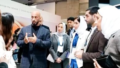 عبدالله آل حامد يشهد ختام فعاليات المؤتمر العالمي للجوال MWC ببرشلونة