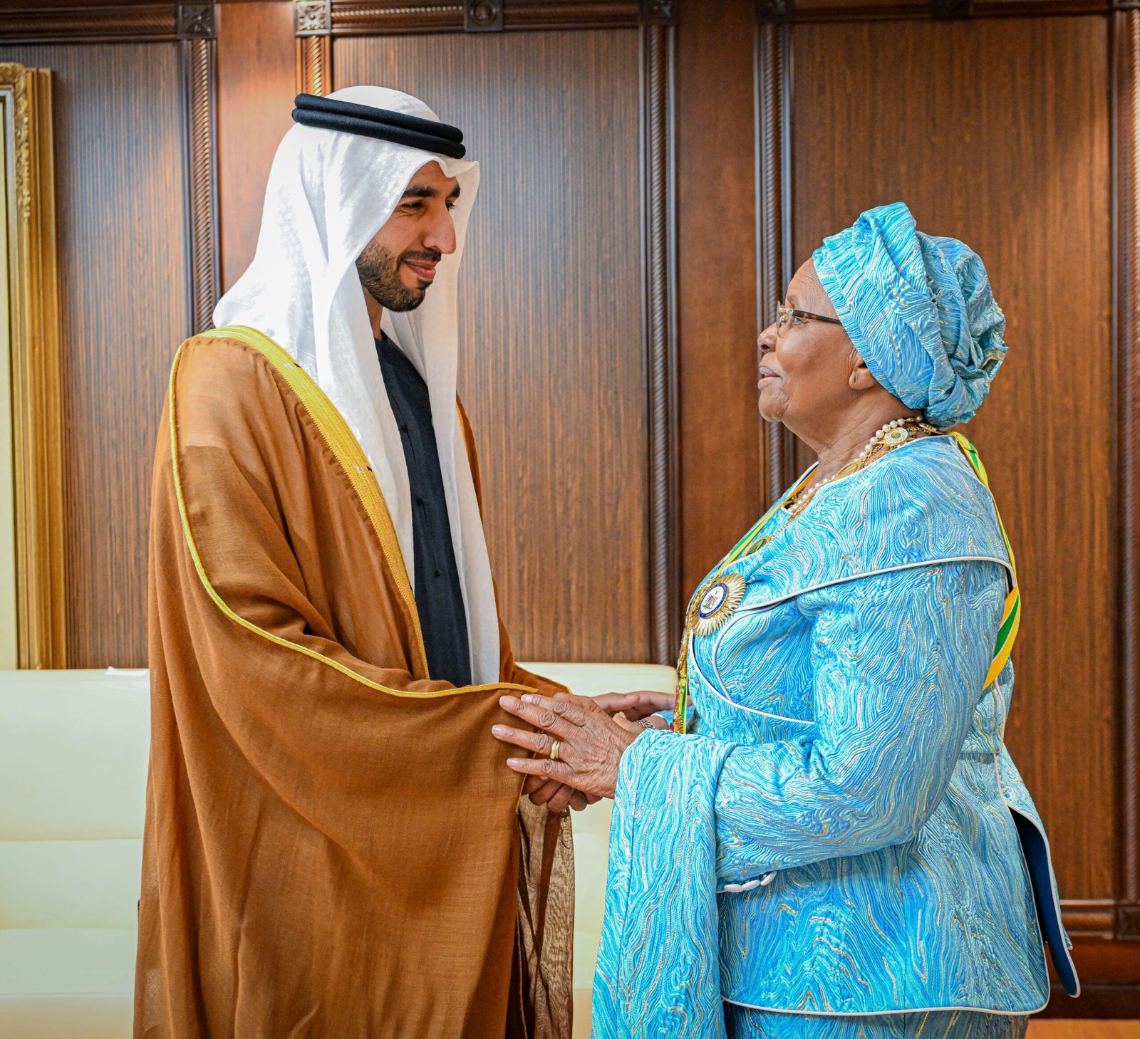 نيابة عن رئيس الدولة.. شخبوط بن نهيان يشارك في مراسم تنصيب رئيسة ناميبيا