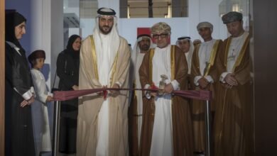 سلطان بن أحمد القاسمي يشهد افتتاح معرض "روائع الفنون من متحف الشارقة للحضارة الإسلامية" في المتحف الوطني العماني