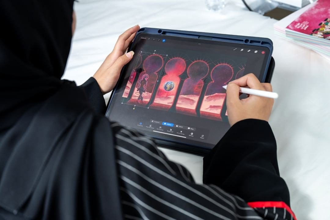 " هيئة الشارقة للكتاب" تجمع فنانين إماراتيين ومغاربة في مشروع فني مشترك