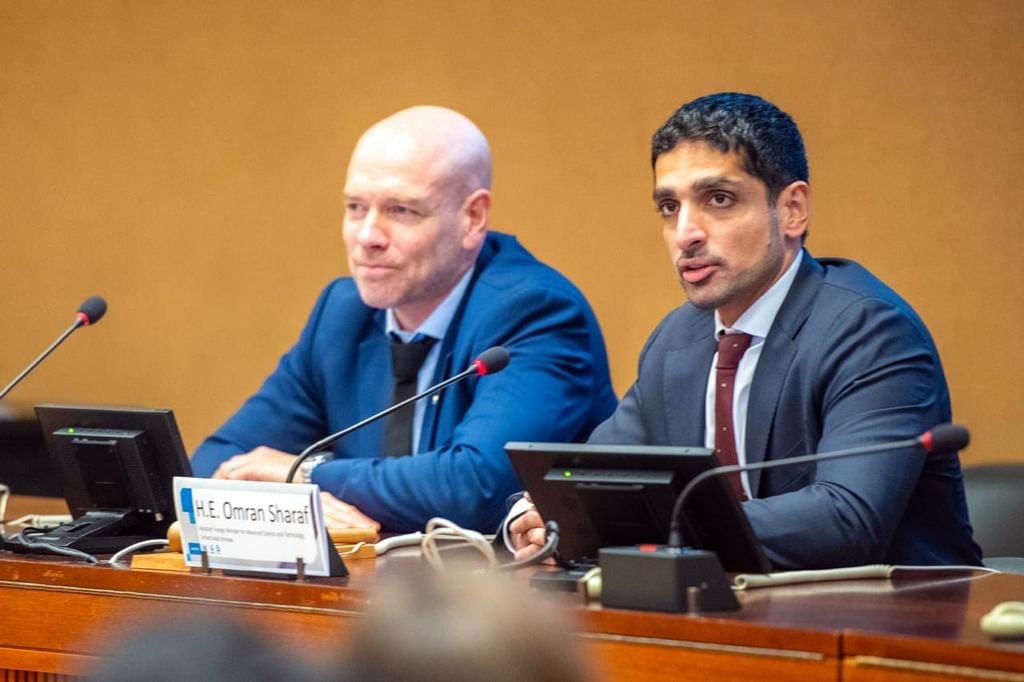 مساعد وزير الخارجية للعلوم والتكنولوجيا المتقدمة يشارك بمؤتمر "الذكاء الاصطناعي والأمن والاستخدام المسؤول" بجنيف