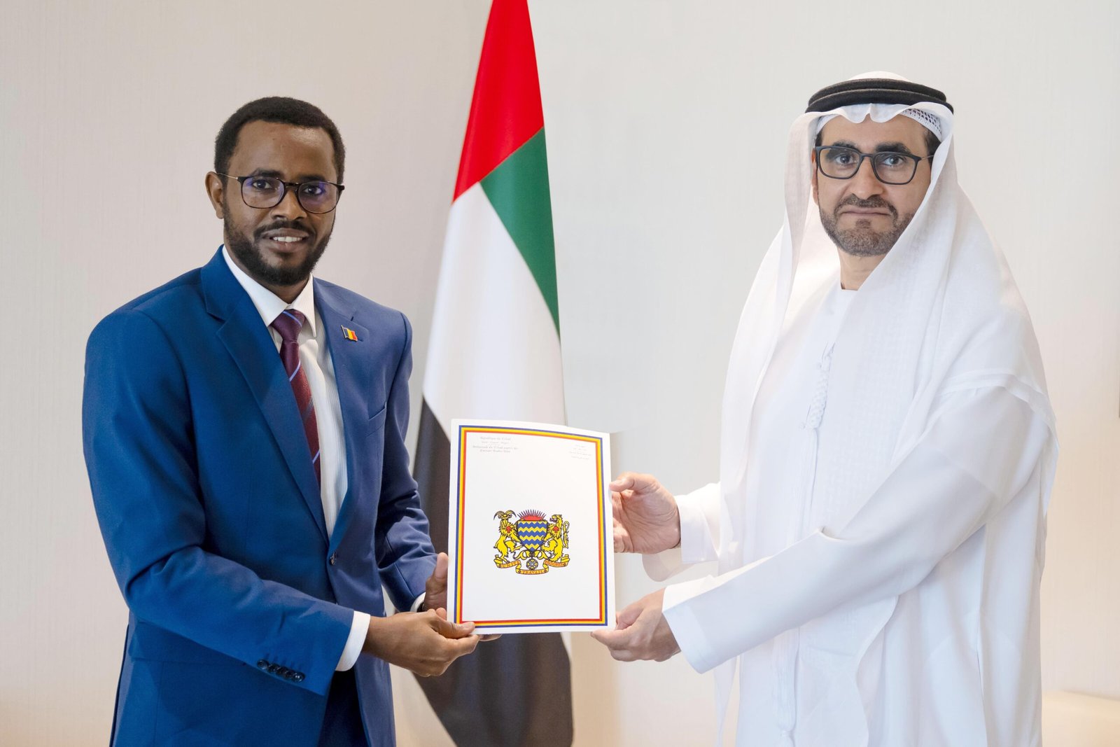 "الخارجية" تتسلم نسخة من أوراق اعتماد سفير تشاد لدى الدولة