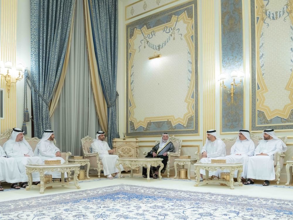 سلطان القاسمي يتبادل التهاني بشهر رمضان مع أعضاء السلطة القضائية بإمارة الشارقة 1 سلطان القاسمي يتبادل التهاني بشهر رمضان مع أعضاء السلطة القضائية بإمارة الشارقة