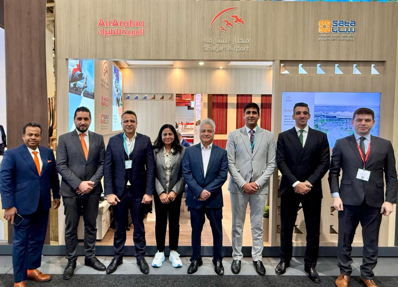 مطار الشارقة يعزز حضوره العالمي في معرض بورصة برلين 2025