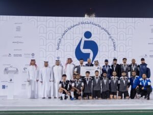 سالم بن عبدالرحمن القاسمي يتوج الفائزين في بطولة نادي موظفي حكومة الشارقة الرمضانية لكرة القدم
