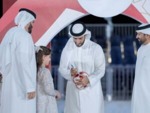 سلطان بن أحمد القاسمي يتوج أبطال دورة الشارقة الرياضية الرمضانية
