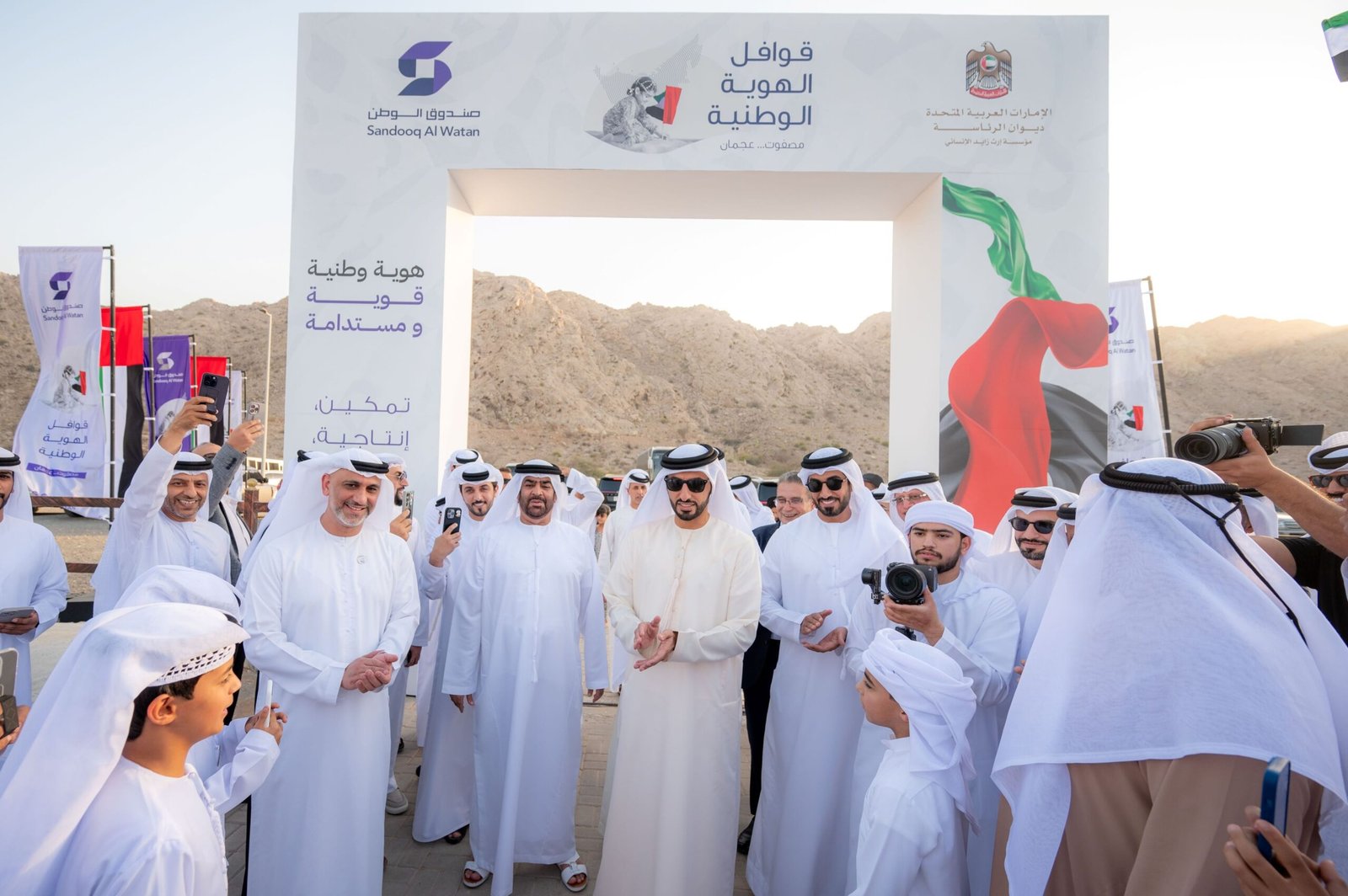راشد النعيمي يفتتح فعاليات قوافل الهوية الوطنية بمصفوت 1 فعاليات قوافل الهوية الوطنية