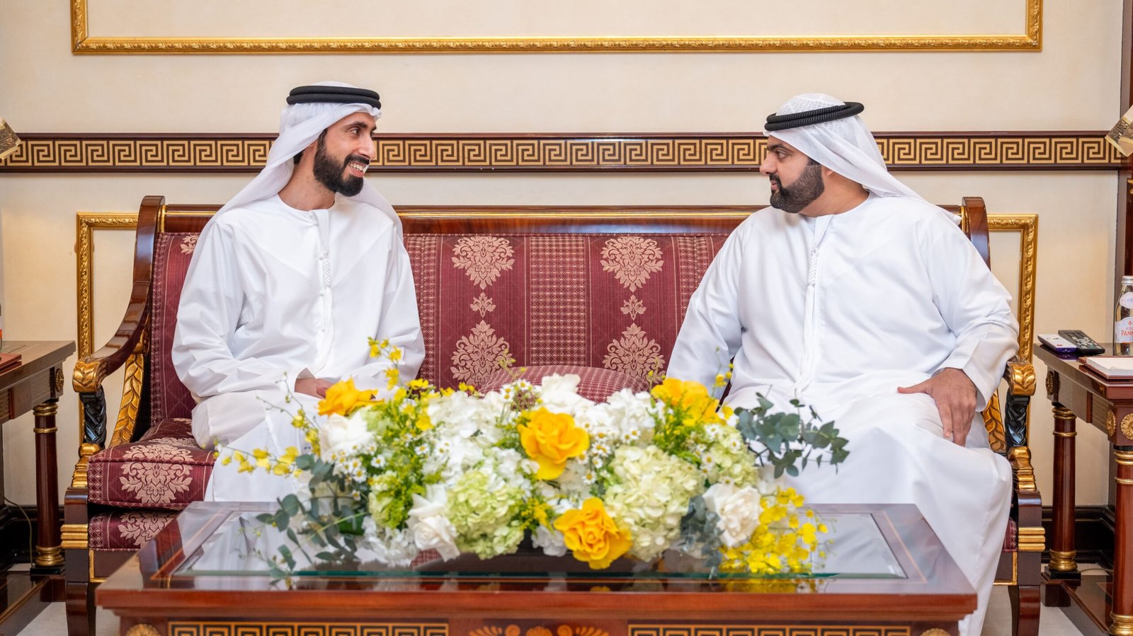 *ولي عهد الفجيرة يلتقي عالم الفيزياء أحمد المهيري.. ويؤكد أهمية البحث العلمي في تنمية المجتمعات